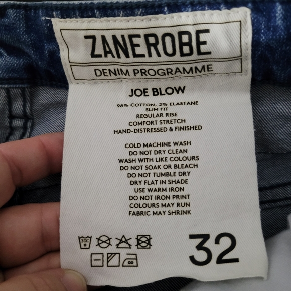 ZANEROBE | Joe Blow stone/acid wash denim skinny button fly jeans - Picture 8 of 10